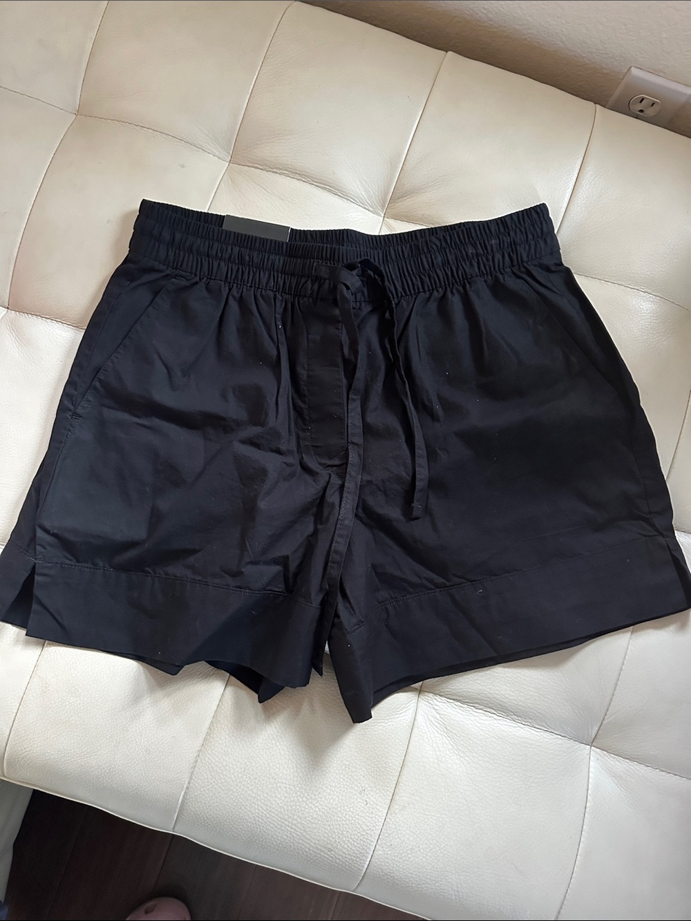 Banana Republic Black Athletic Drawstring Shorts